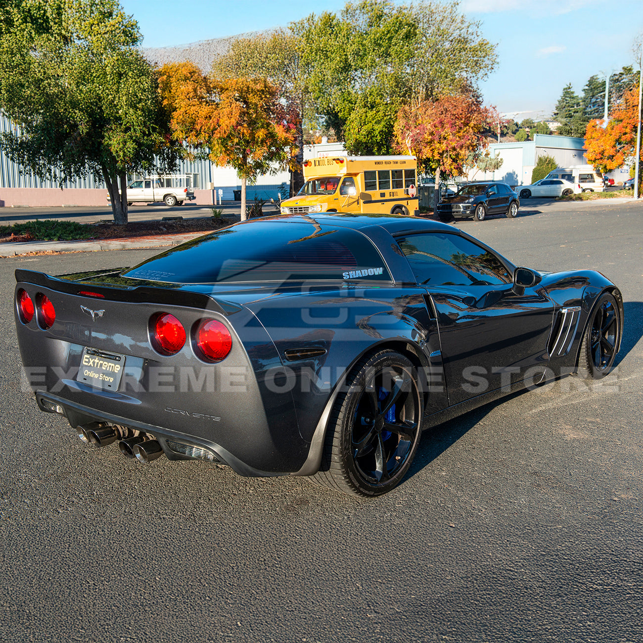 Corvette C6 ZR1 Extended Rear Trunk Spoiler