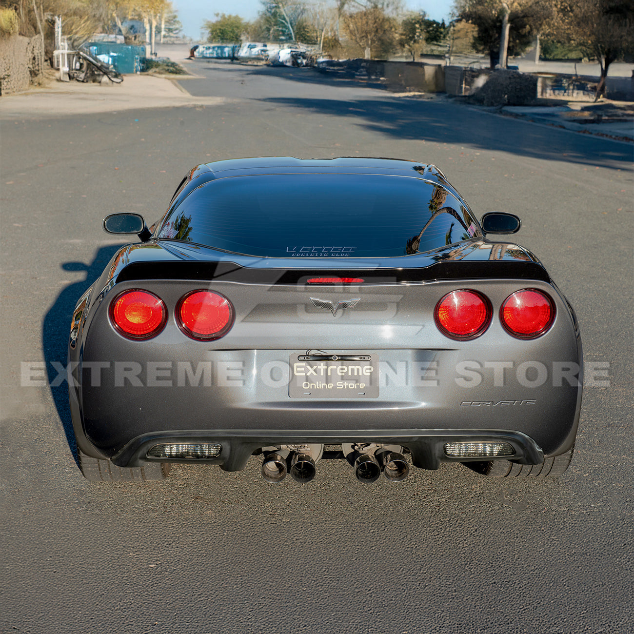 Corvette C6 ZR1 Extended Rear Trunk Spoiler