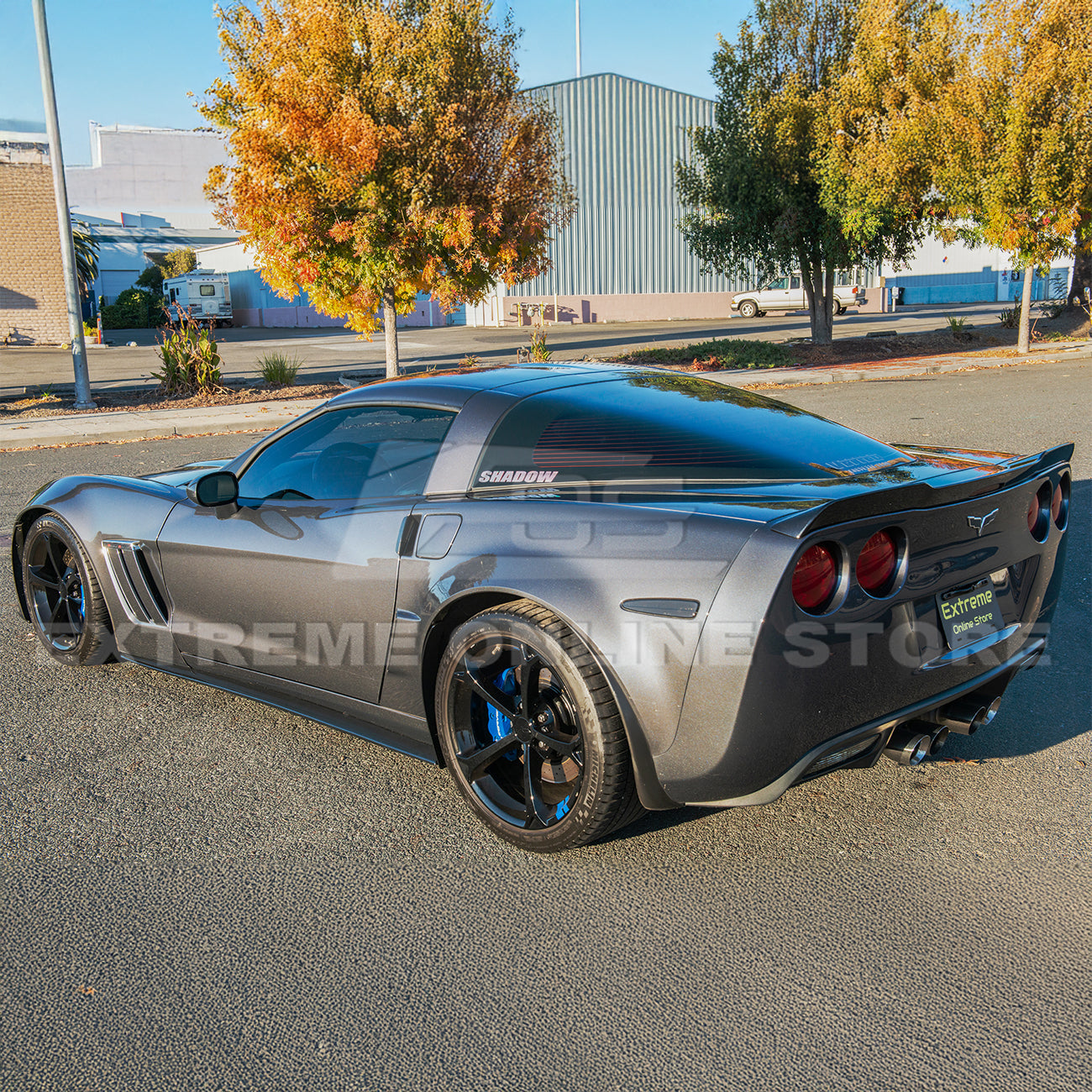 Corvette C6 ZR1 Extended Rear Trunk Spoiler