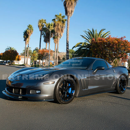Corvette C6 Grand Sport / Z06 Front Splitter Lip & Side Skirts Rocker Panels