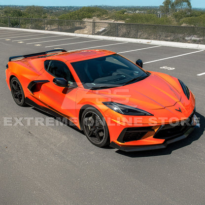 Chevrolet Corvette C8 DRY CARBON FIBER 5VM Side Skirts