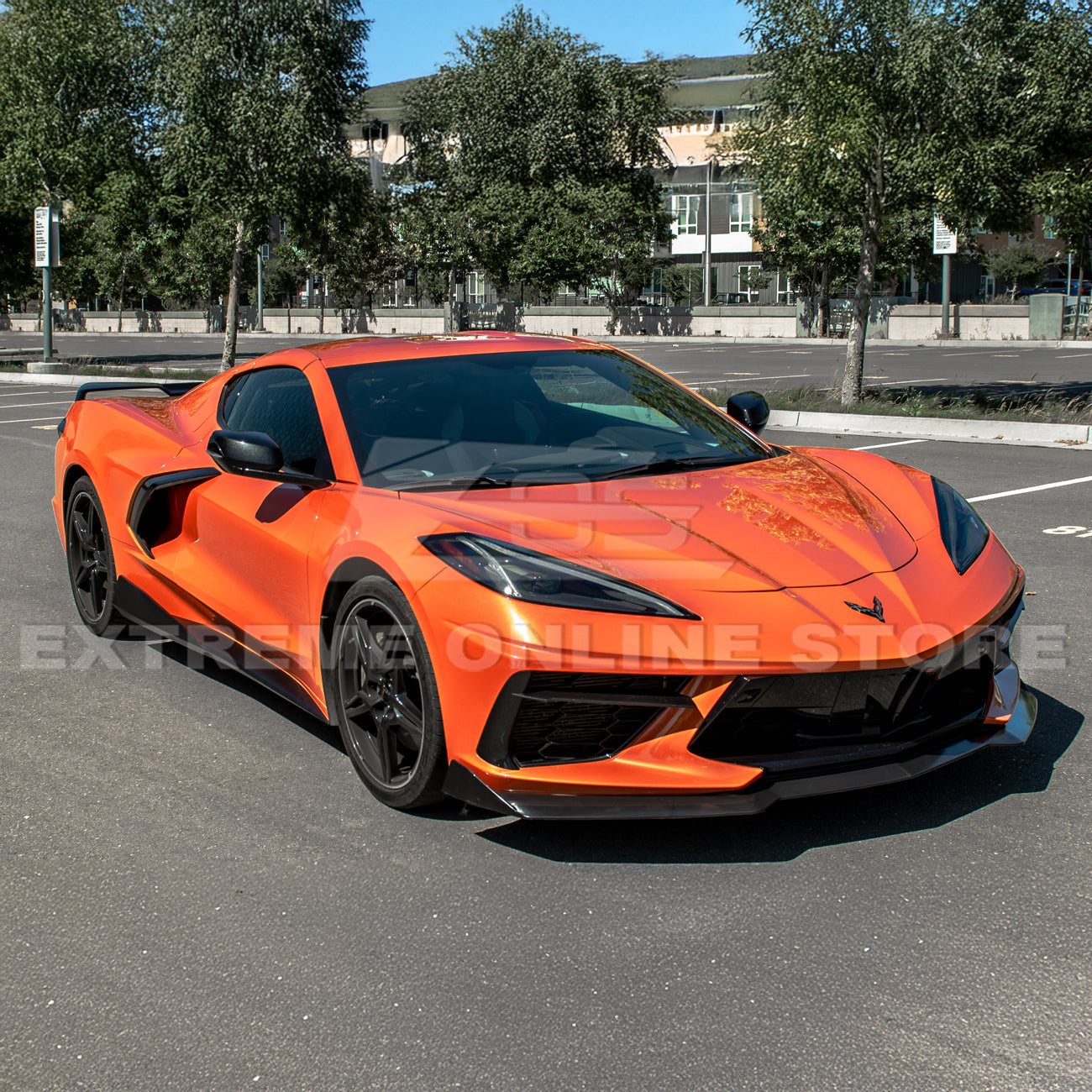 Chevrolet Corvette C8 DRY CARBON FIBER 5VM Side Skirts