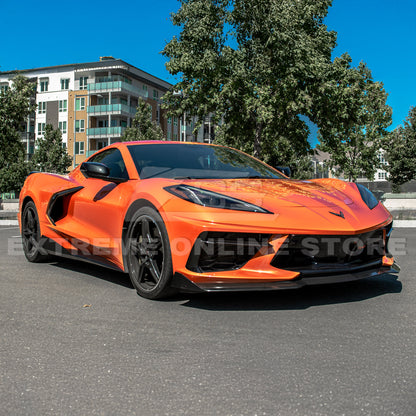 Chevrolet Corvette C8 DRY CARBON FIBER 5VM Side Skirts