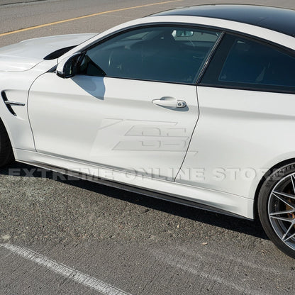 2015-20 BMW F82 M4 Carbon Fiber Front Splitter W/ Side Skirts