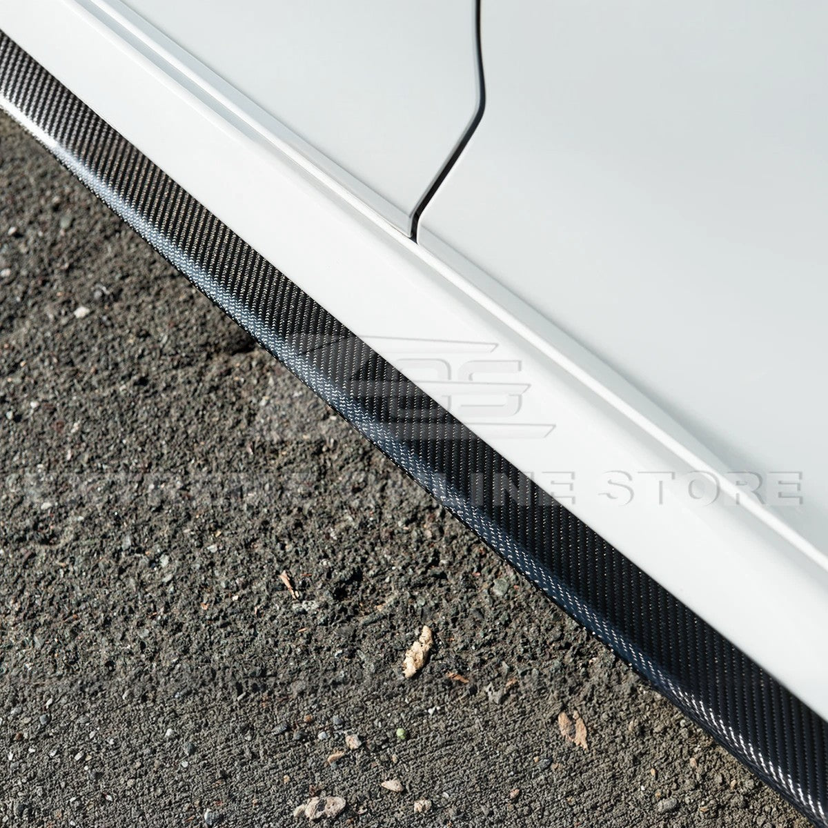 2015-20 BMW F82 M4 Carbon Fiber Front Splitter W/ Side Skirts
