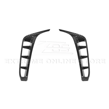 Chevrolet Corvette C8 Z06 DRY CARBON FIBER Rear Side Vent Cover