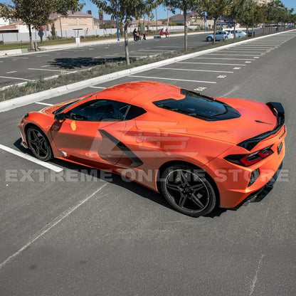 Corvette C8 Coupe DRY CARBON FIBER Rear Hatch Vent