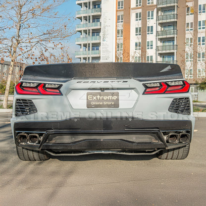 Ducktail Package Corvette C8 Stingray Rear Trunk Spoiler