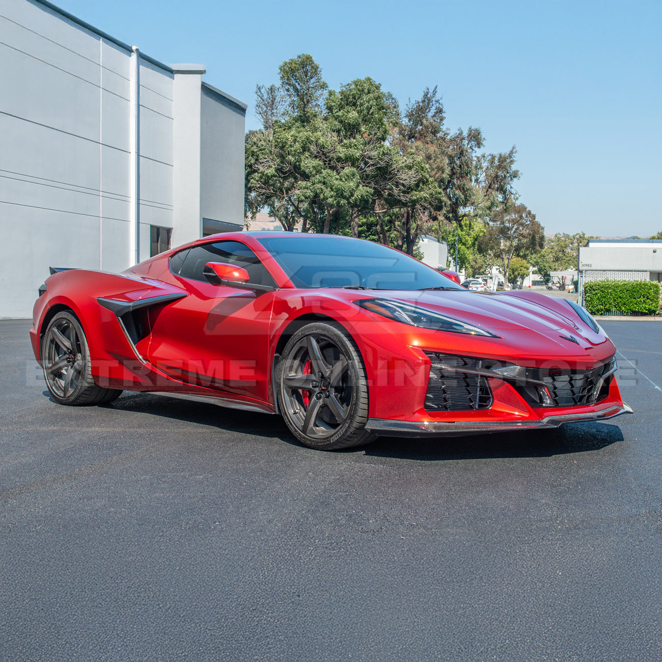Chevrolet Corvette C8 Z06 / E-Ray DRY CARBON FIBER Side Skirts