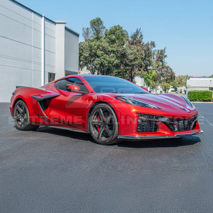 Chevrolet Corvette C8 Z06 / E-Ray DRY CARBON FIBER Side Skirts