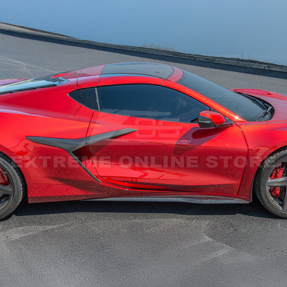 Chevrolet Corvette C8 Z06 / E-Ray DRY CARBON FIBER Side Skirts