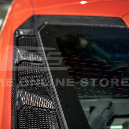 Corvette C8 Coupe DRY CARBON FIBER Rear Hatch Vent