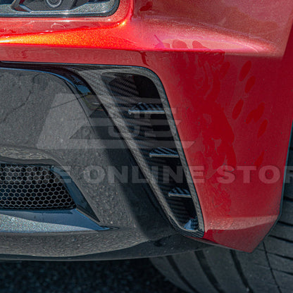 Chevrolet Corvette C8 Z06 DRY CARBON FIBER Rear Side Vent Cover