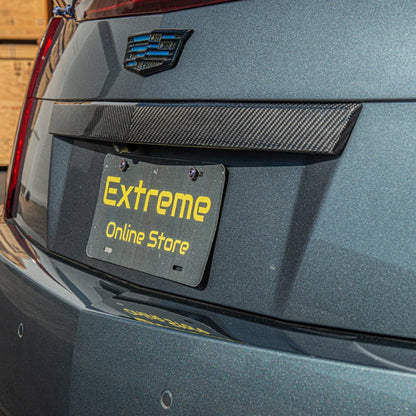 2009-15 Cadillac CTS-V Sedan DRY Carbon Fiber Trunk Insert