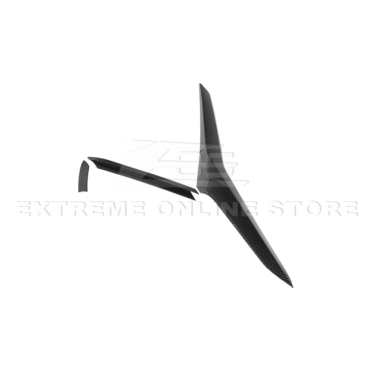 Chevrolet Corvette C8 Z06 DRY CARBON FIBER Side Door Garnish