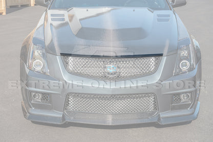 2009-15 Cadillac CTS-V DRY Carbon Fiber Front Hood Trim