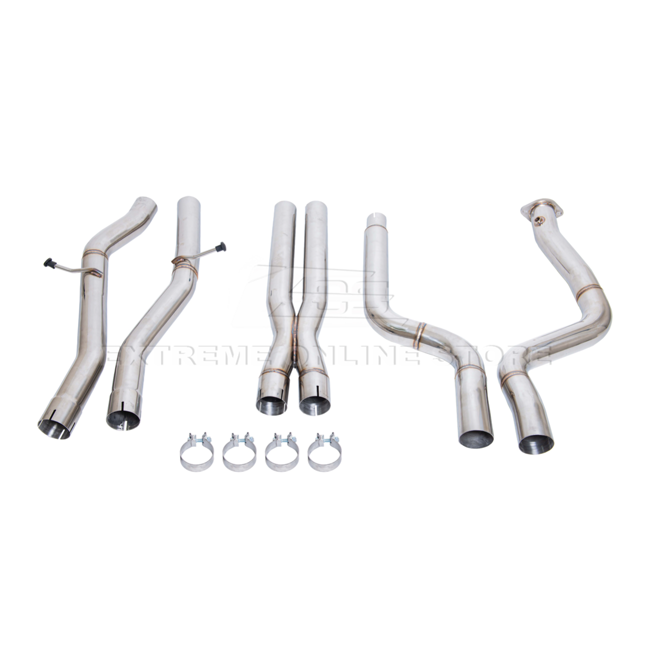 2016-2019 Cadillac CTS-V Muffler Resonated Cat Back Exhaust