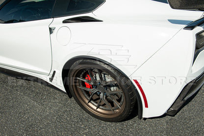 Corvette C7 Z06 DRY CARBON FIBER Rear Quarter Extension