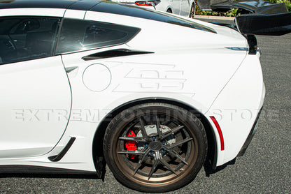Corvette C7 Z06 DRY CARBON FIBER Rear Quarter Extension