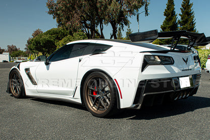 Corvette C7 Z06 DRY CARBON FIBER Rear Quarter Extension