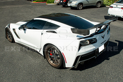 Corvette C7 Z06 DRY CARBON FIBER Rear Quarter Extension