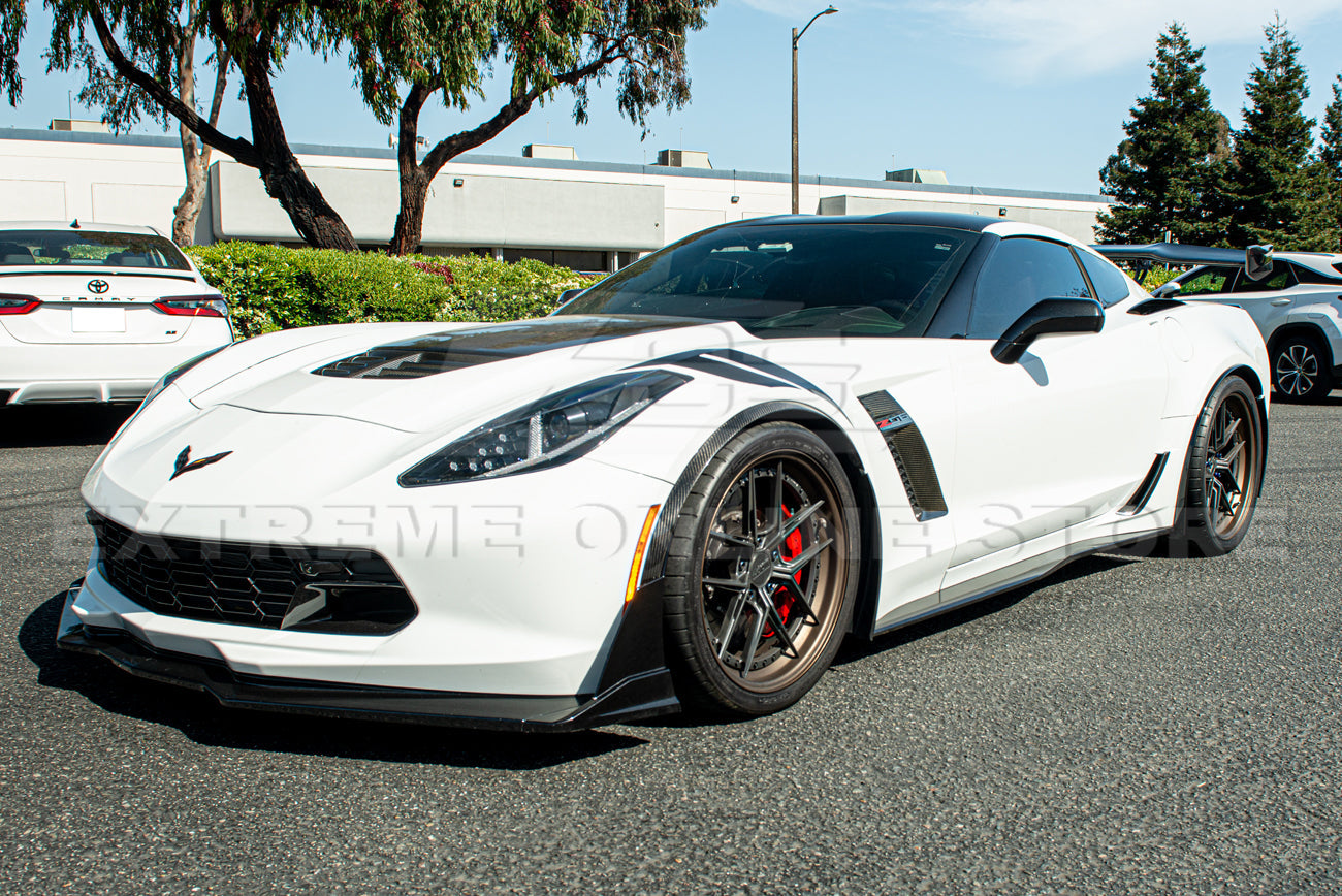 Corvette C7 Z06 DRY CARBON FIBER Rear Quarter Extension
