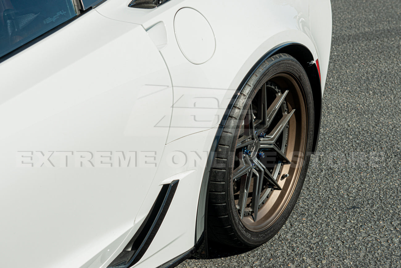 Corvette C7 Z06 DRY CARBON FIBER Rear Quarter Extension