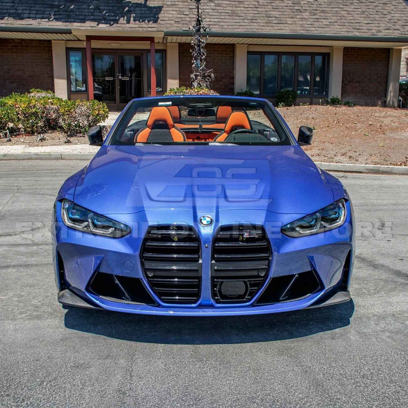 21-Up BMW G82 G83 M4 Carbon Fiber Extended Front Side Splitter