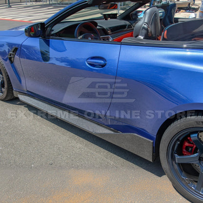 2021-Up BMW G82 G83 M4 M-Performance Carbon Fiber Side Skirts