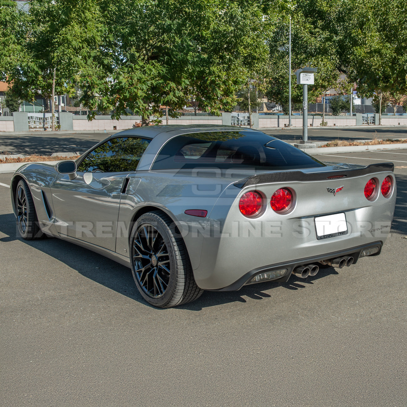 Corvette C6 ZR1 Extended Rear Trunk Spoiler