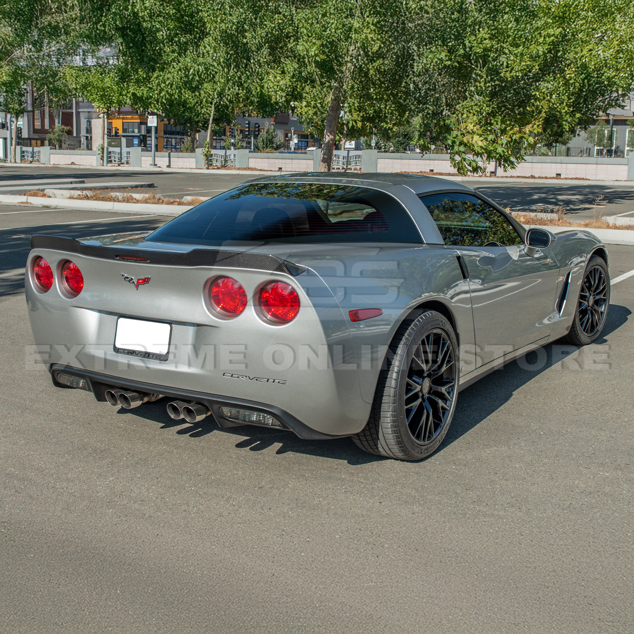 Corvette C6 ZR1 Extended Rear Trunk Spoiler