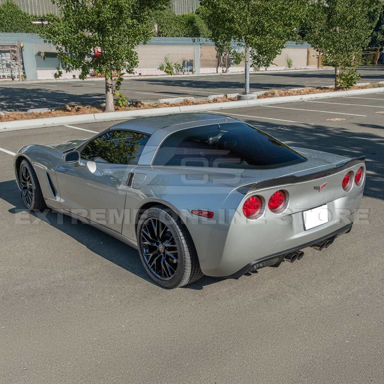 Corvette C6 ZR1 Extended Rear Trunk Spoiler