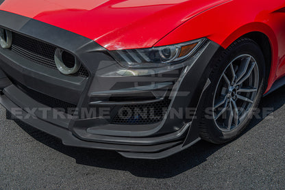 2015-17 Ford Mustang GT500 Conversion Front Bumper Kit (W/LED Grille)