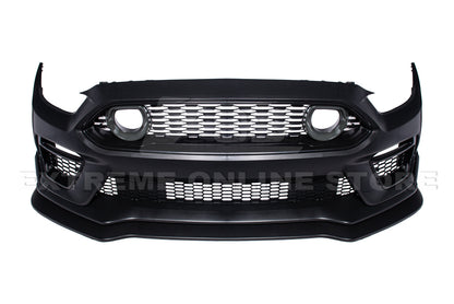 2015-17 Ford Mustang Mach 1 Conversion Front Bumper Kit (W/ LED Grille)