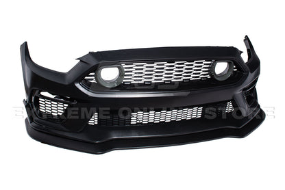 2015-17 Ford Mustang Mach 1 Conversion Front Bumper Kit (W/ LED Grille)