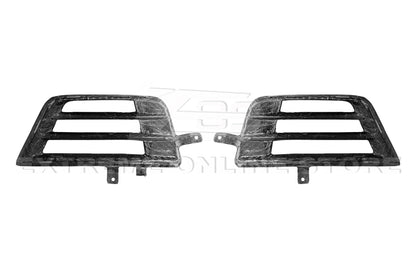 2016-19 Cadillac ATS-V Dry Carbon Fiber Front Grille Accent Bezel Insert