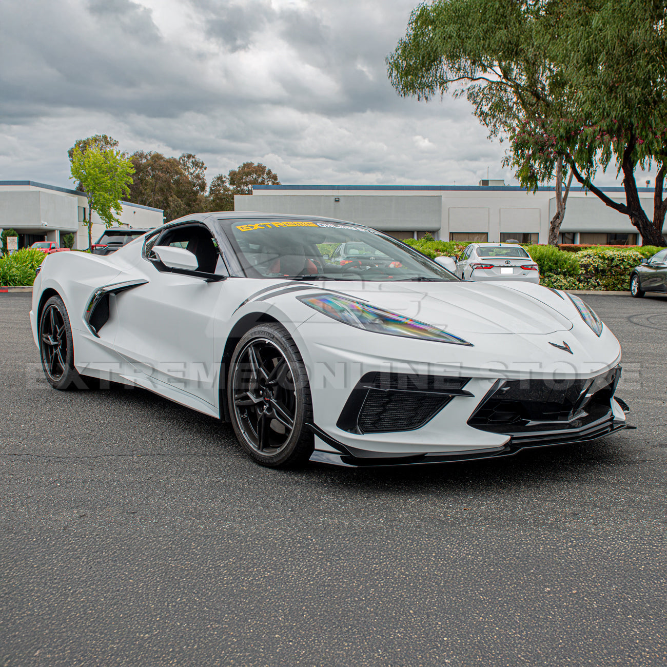 Corvette C8 Stingray DRY CARBON FIBER Front Splitter [Z06 / Z07 Conversion Package]