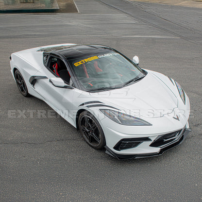 Corvette C8 Stingray DRY CARBON FIBER Front Splitter [Z06 / Z07 Conversion Package]
