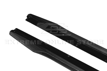 2020-Up Cadillac CT5-V | CT5 Sport BW DRY Carbon Side Skirts Rocker Panel