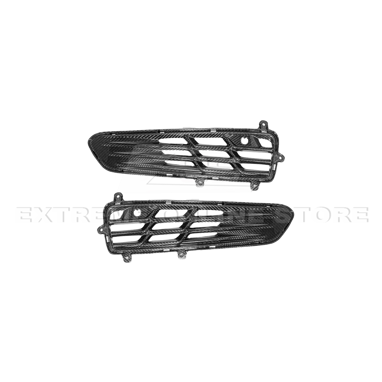 Chevrolet Corvette C8 Z06 DRY CARBON FIBER Rear Bumper Vent