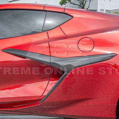 Chevrolet Corvette C8 Z06 DRY CARBON FIBER Side Door Garnish