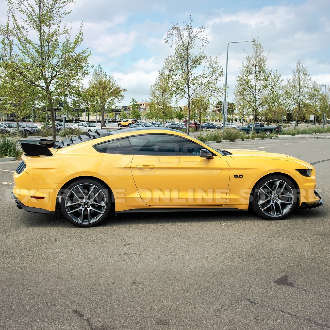 2015-23 Ford Mustang GT500 Rear Spoiler High Wing