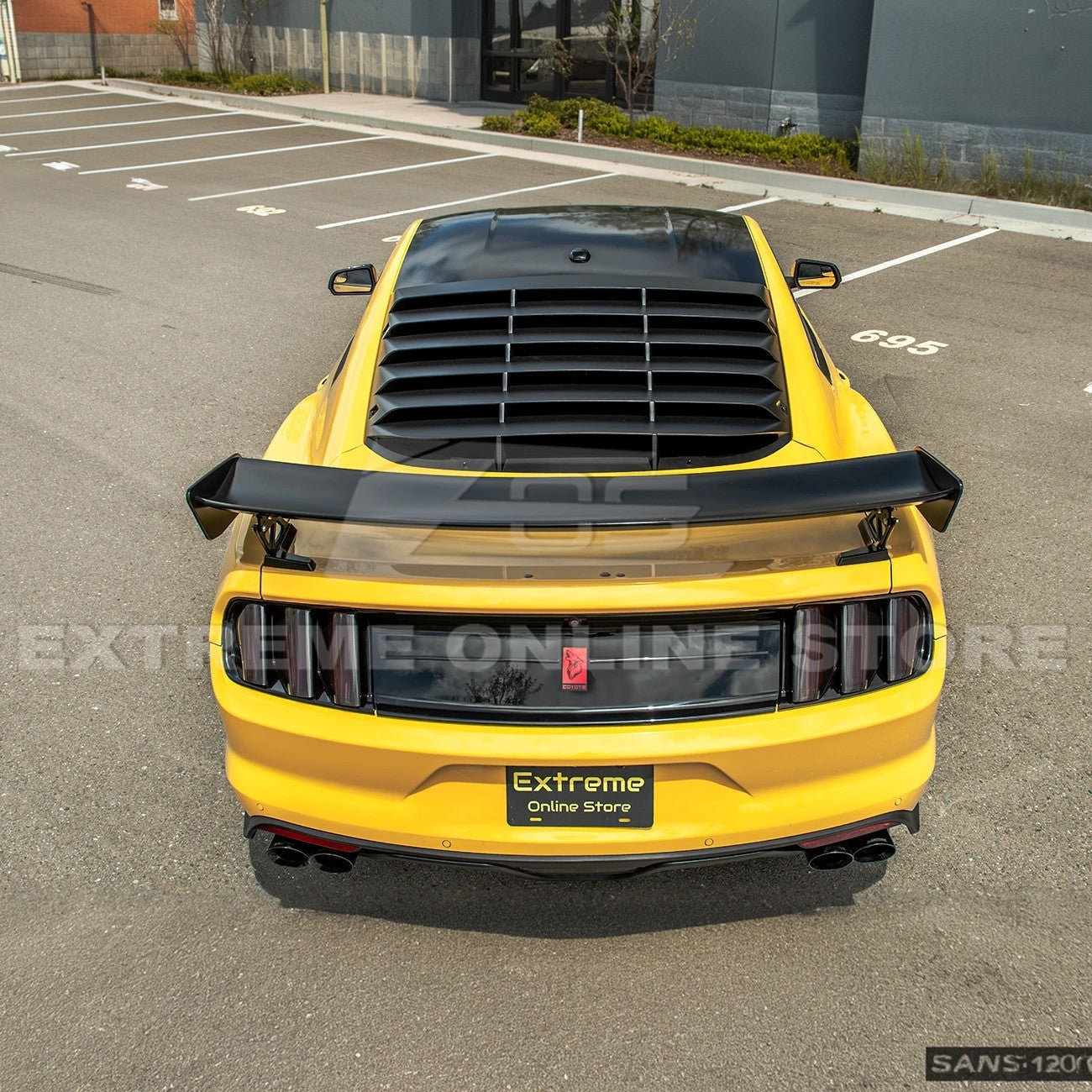 2015-23 Ford Mustang GT500 Rear Spoiler High Wing