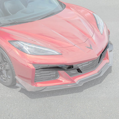 Chevrolet Corvette C8 Z06 DRY CARBON FIBER Front Grille Insert