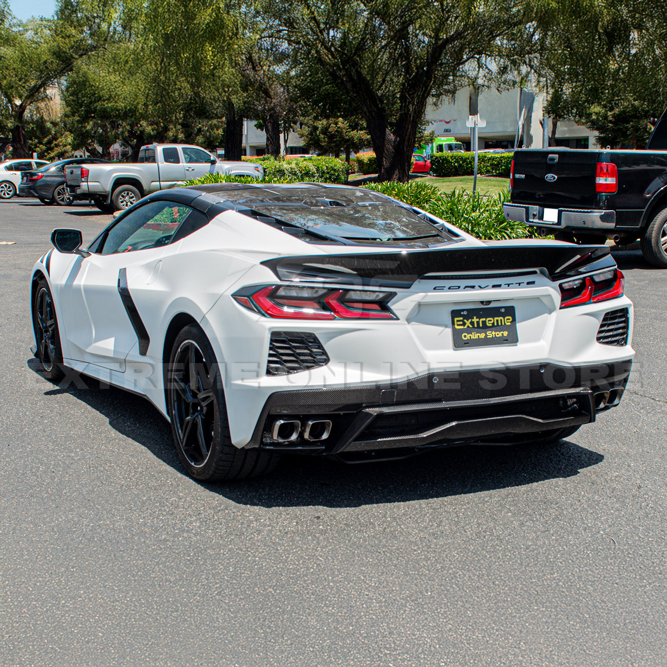 Ducktail Corvette C8 Stingray Rear Spoiler
