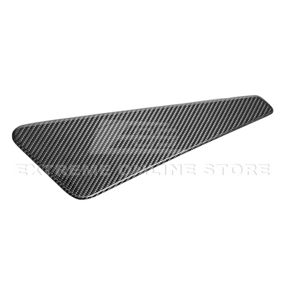 Corvette C8 Engine Bay DRY CARBON FIBER Panel Accent Covers