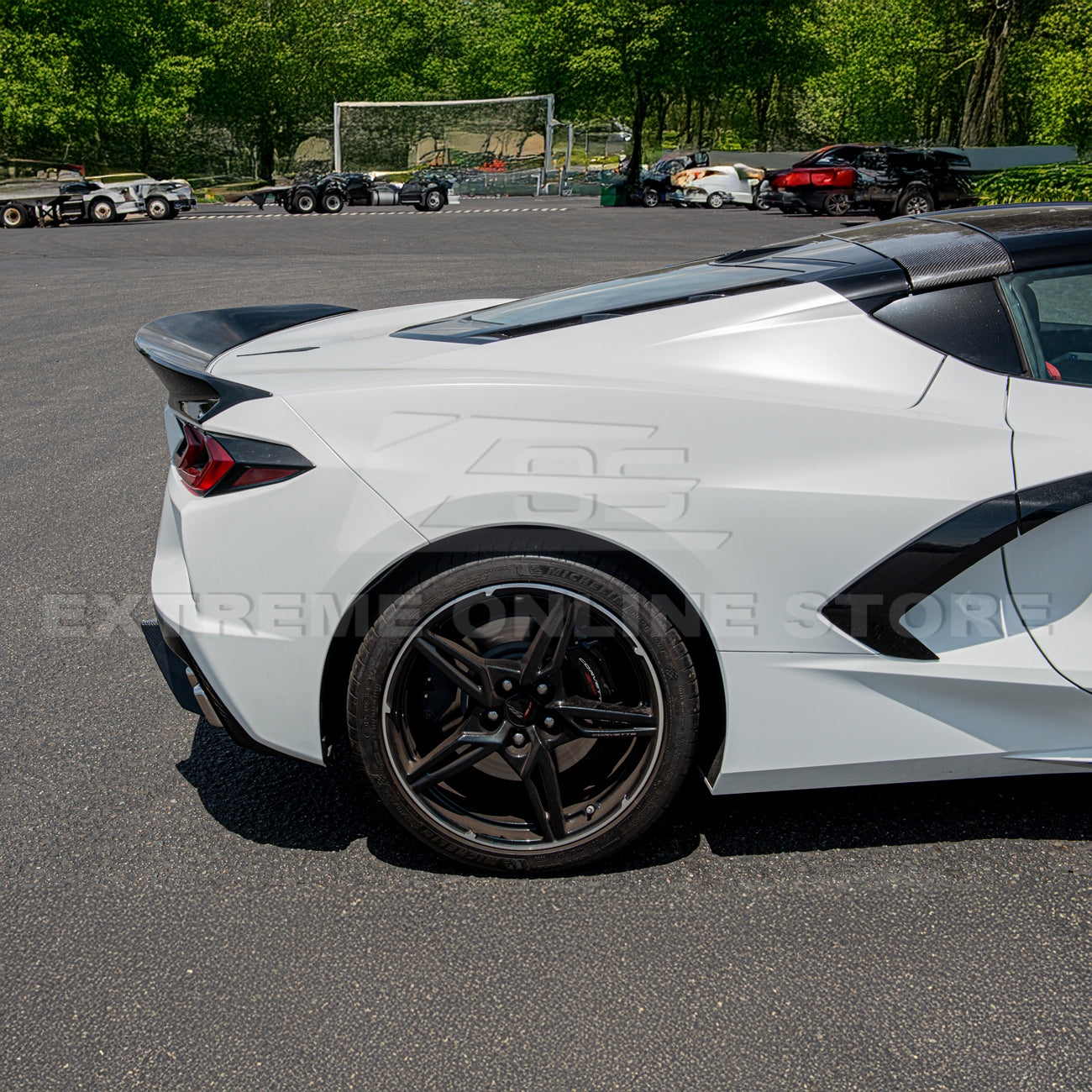 Ducktail Corvette C8 Stingray Rear Spoiler