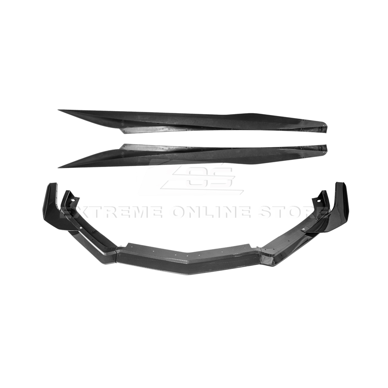 Corvette C8 Stingray Front Lip & Side Skirts [Z06 Conversion Package]