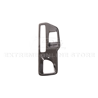 2020-Up Toyota Supra Carbon Fiber Center Gear Shift Box Cover