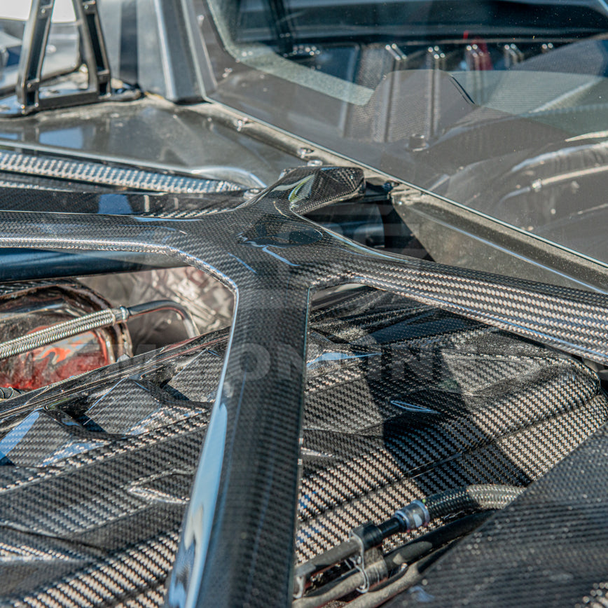 Chevrolet Corvette C8 DRY CARBON FIBER X-Brace